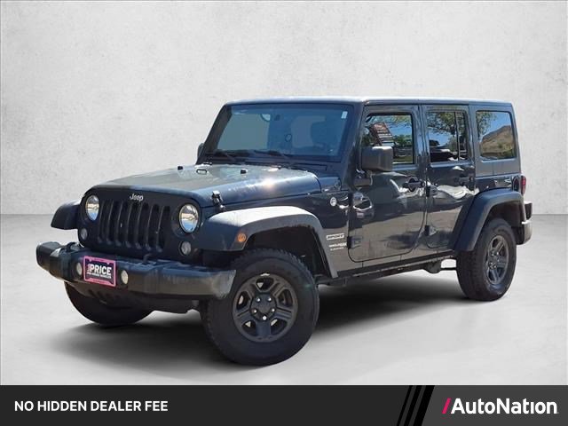 Used 2018 Jeep Wrangler Unlimited Sport w/ Connectivity Group AWD/4WD image 1