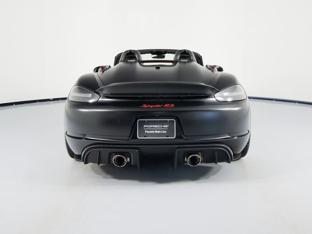 Certified 2025 Porsche 718 Boxster Spyder RS image 9