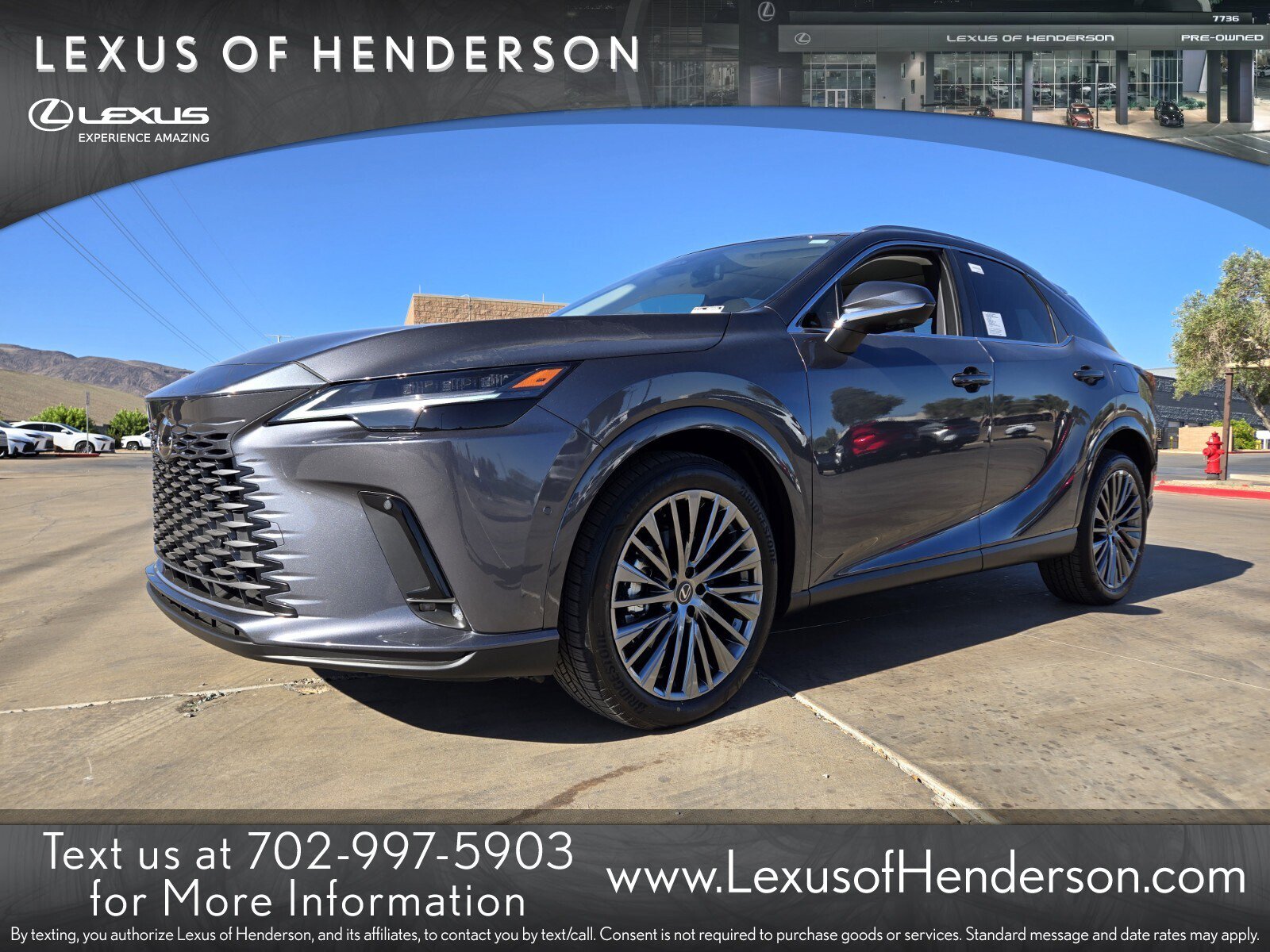New 2026 Lexus RX 450h AWD image 1