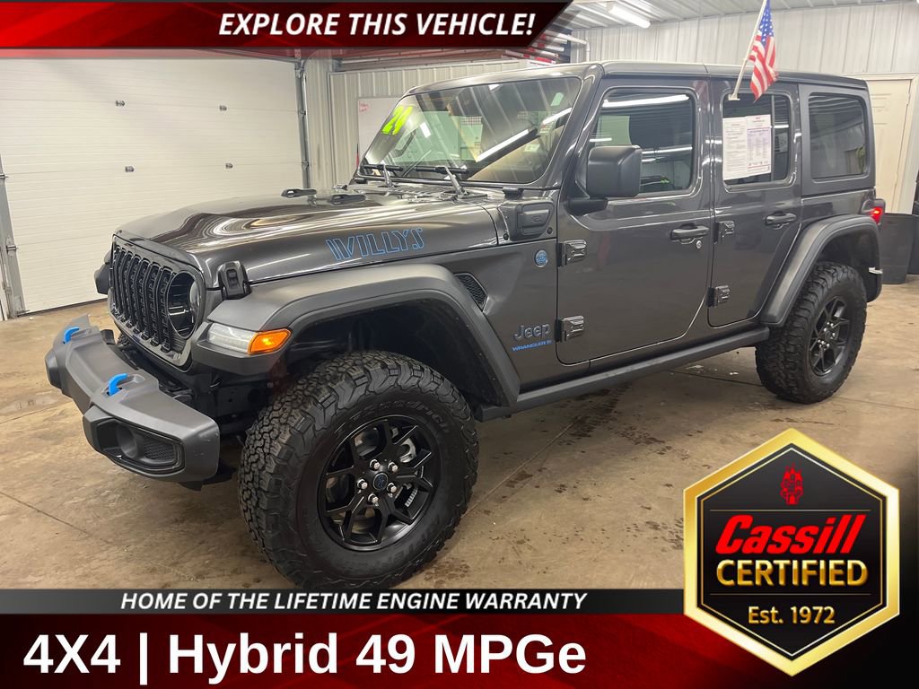 Used 2024 Jeep Wrangler Willys 4xe