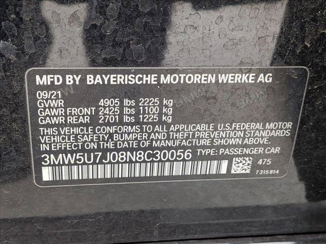 Used 2022 BMW M340i w/ Driving Assistance Package RWD image 17