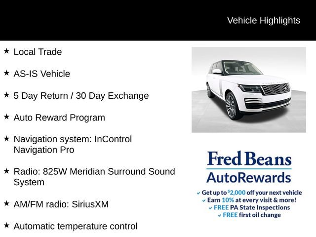 Used 2021 Land Rover Range Rover Westminster Edition AWD/4WD image 5