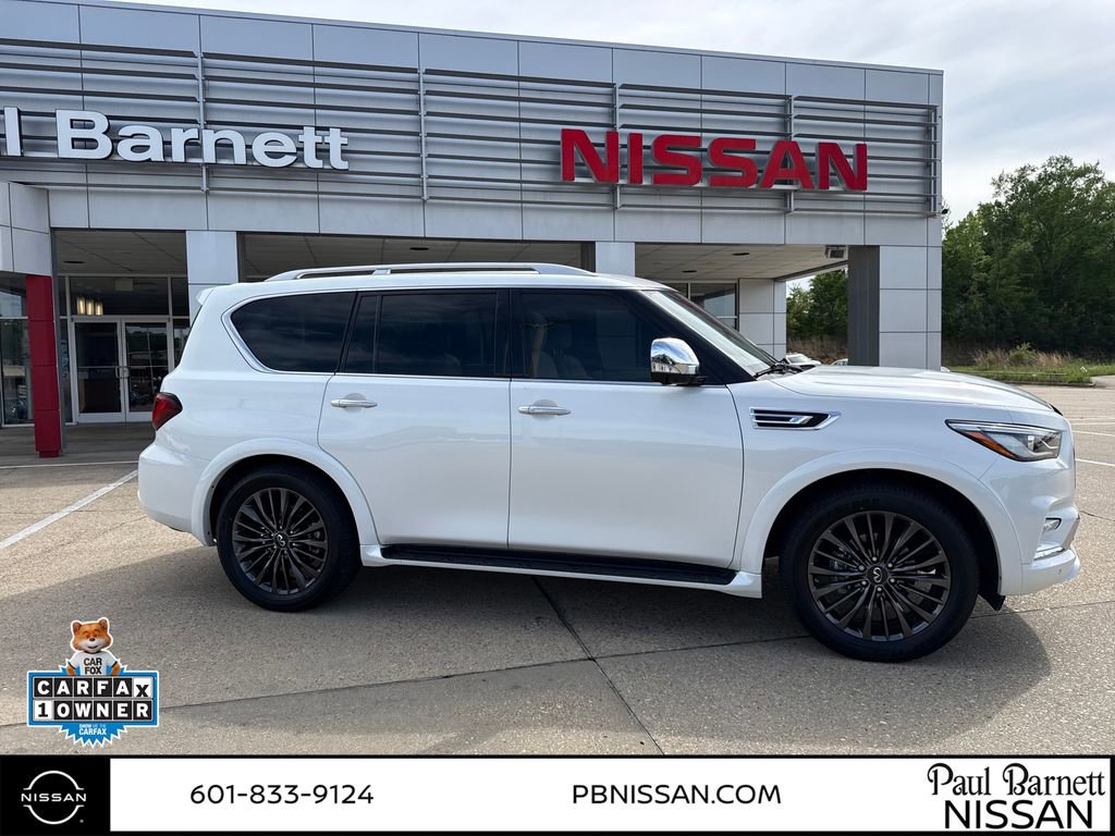 Used 2023 INFINITI QX80 Sensory w/ Cargo Package AWD/4WD video 4
