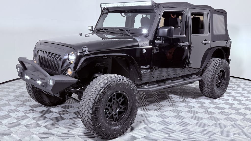 Used 2017 Jeep Wrangler Unlimited Sport S w/ Quick Order Package 24S image 7