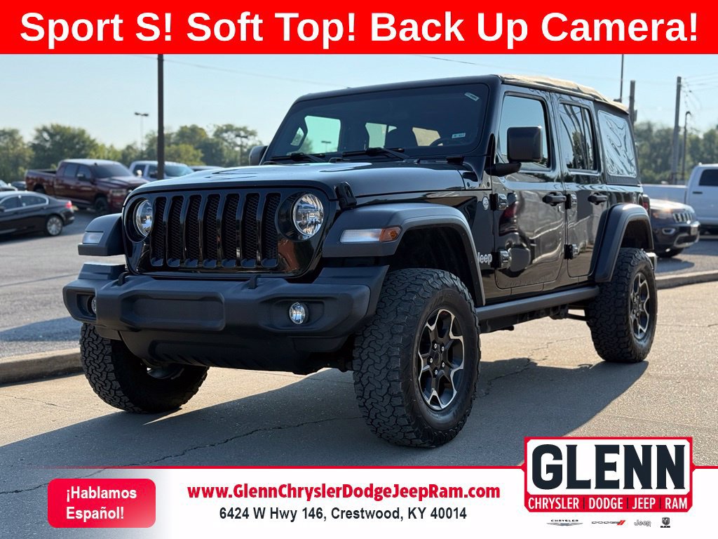 Used 2018 Jeep Wrangler Unlimited Sport S AWD/4WD image 1