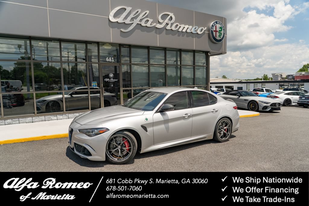 Used 2020 Alfa Romeo Giulia Quadrifoglio w/ Nero Edizione RWD image 1