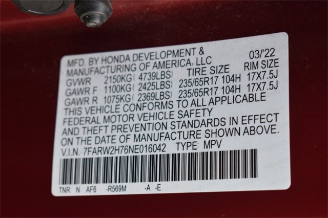 Used 2022 Honda CR-V Special Edition image 33