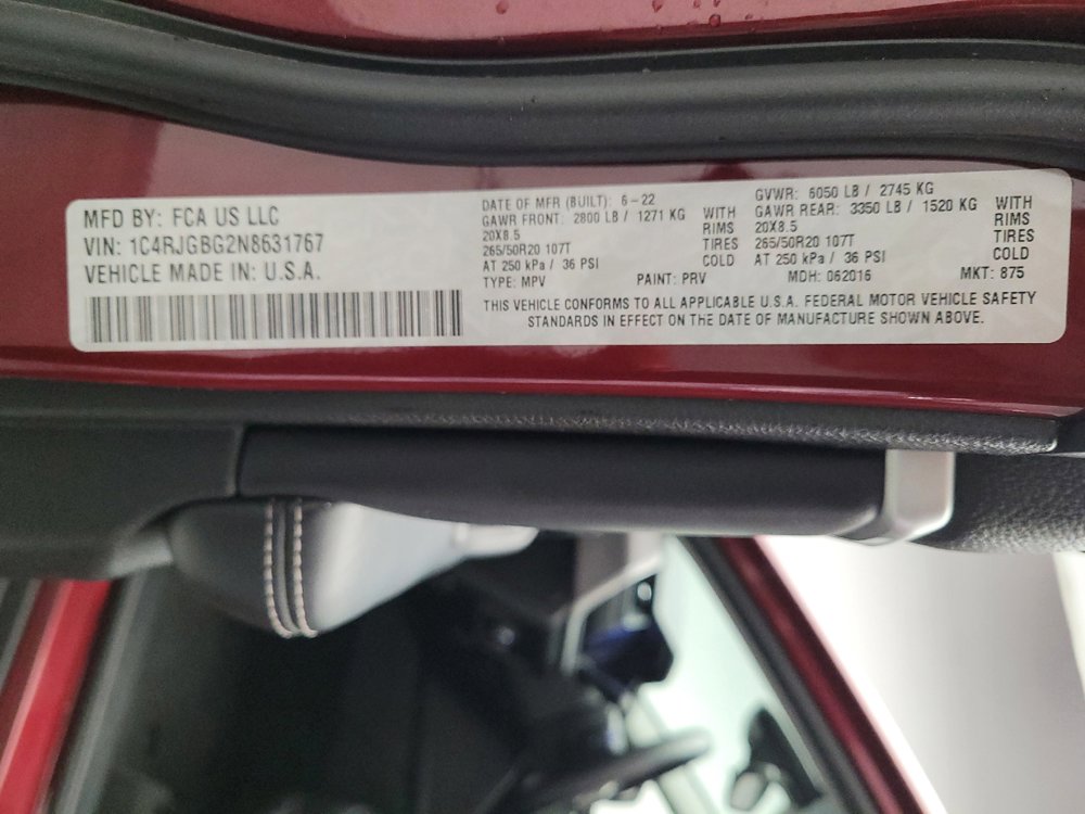 Used 2022 Jeep Grand Cherokee Limited RWD image 33