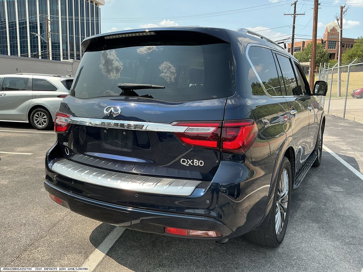 Used 2020 INFINITI QX80 Luxe w/ Proactive Package AWD/4WD image 5