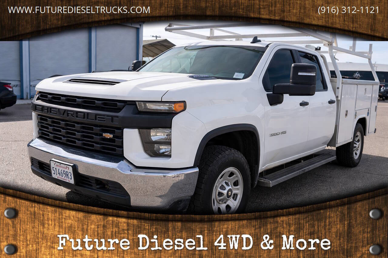 Used 2021 Chevrolet Silverado 3500 W/T w/ WT Convenience Package AWD/4WD image 1