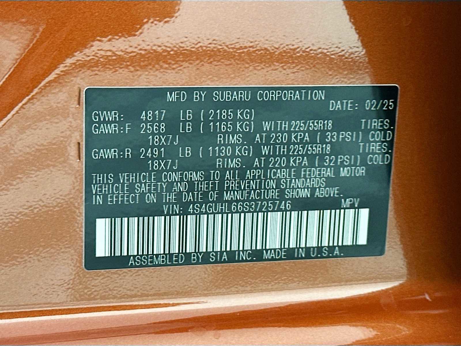 Certified 2025 Subaru Crosstrek 2.5i Limited w/ Popular Package #3A image 28