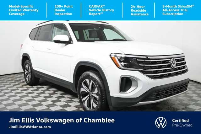 Certified 2025 Volkswagen Atlas SE FWD image 1