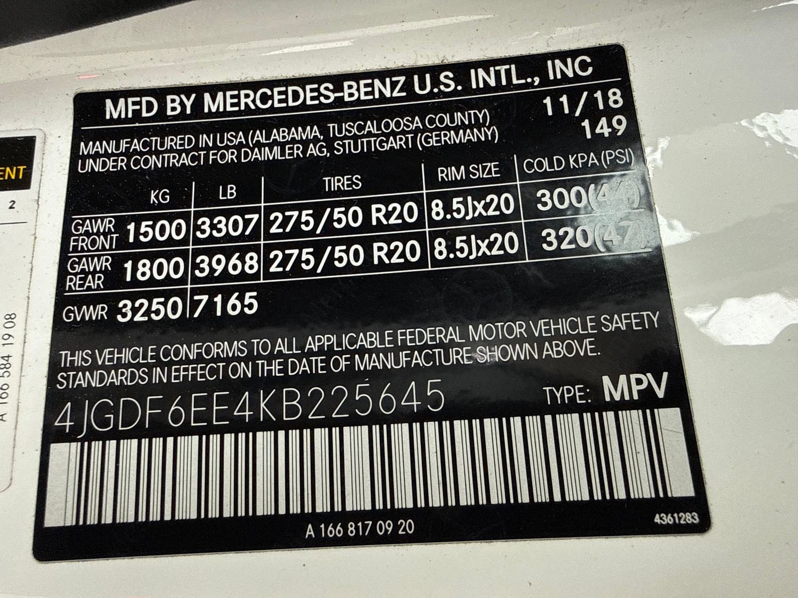 Used 2019 Mercedes-Benz GLS 450 4MATIC w/ Premium 1 Package image 57