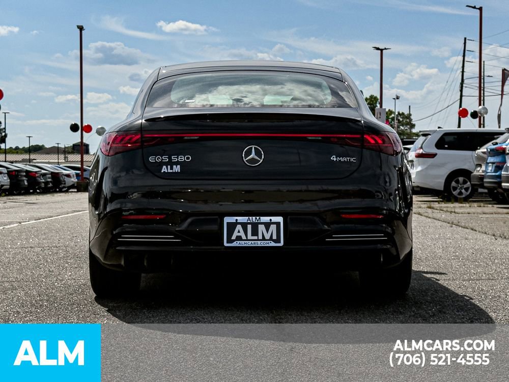Used 2024 Mercedes-Benz EQS 580 4MATIC Sedan w/ Winter Package image 6