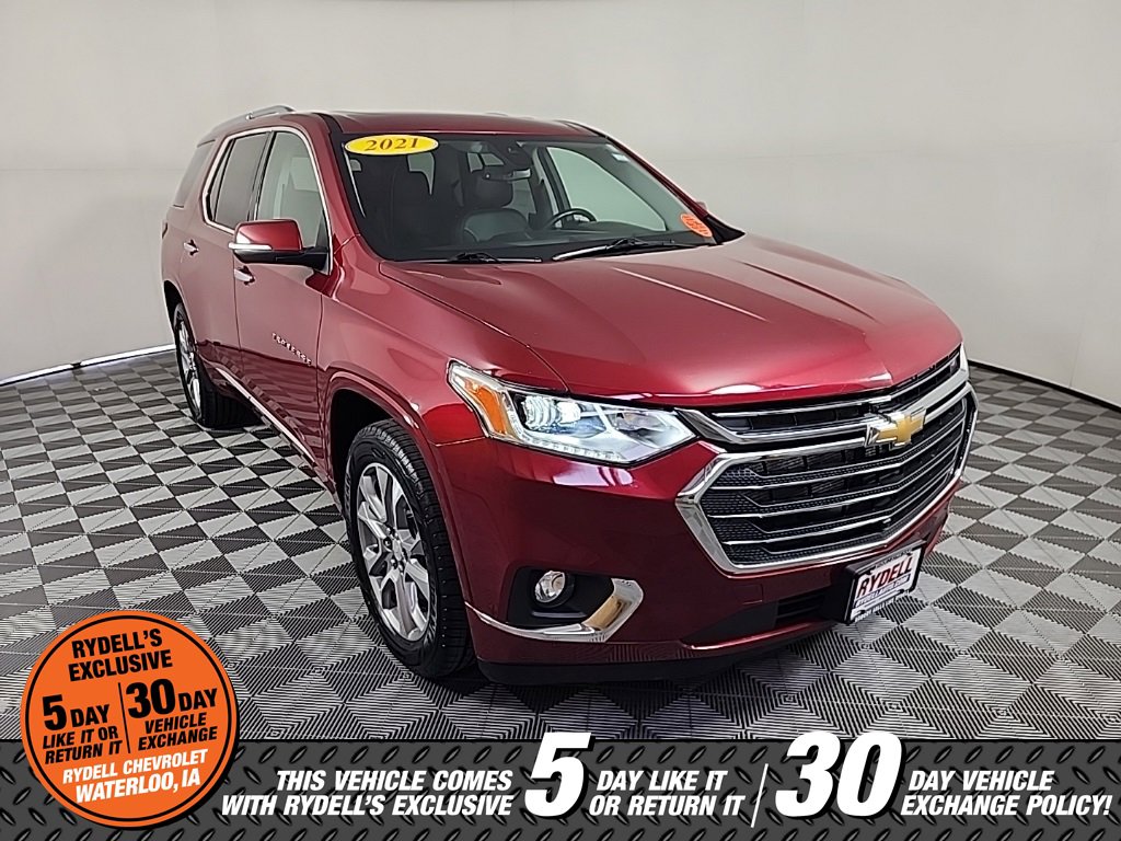 Certified 2021 Chevrolet Traverse Premier w/ LPO, Floor Liner Package image 2