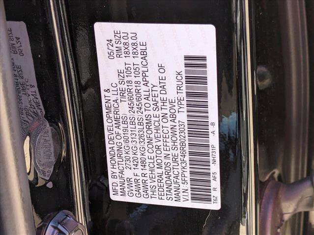 New 2024 Honda Ridgeline RTL+ image 18