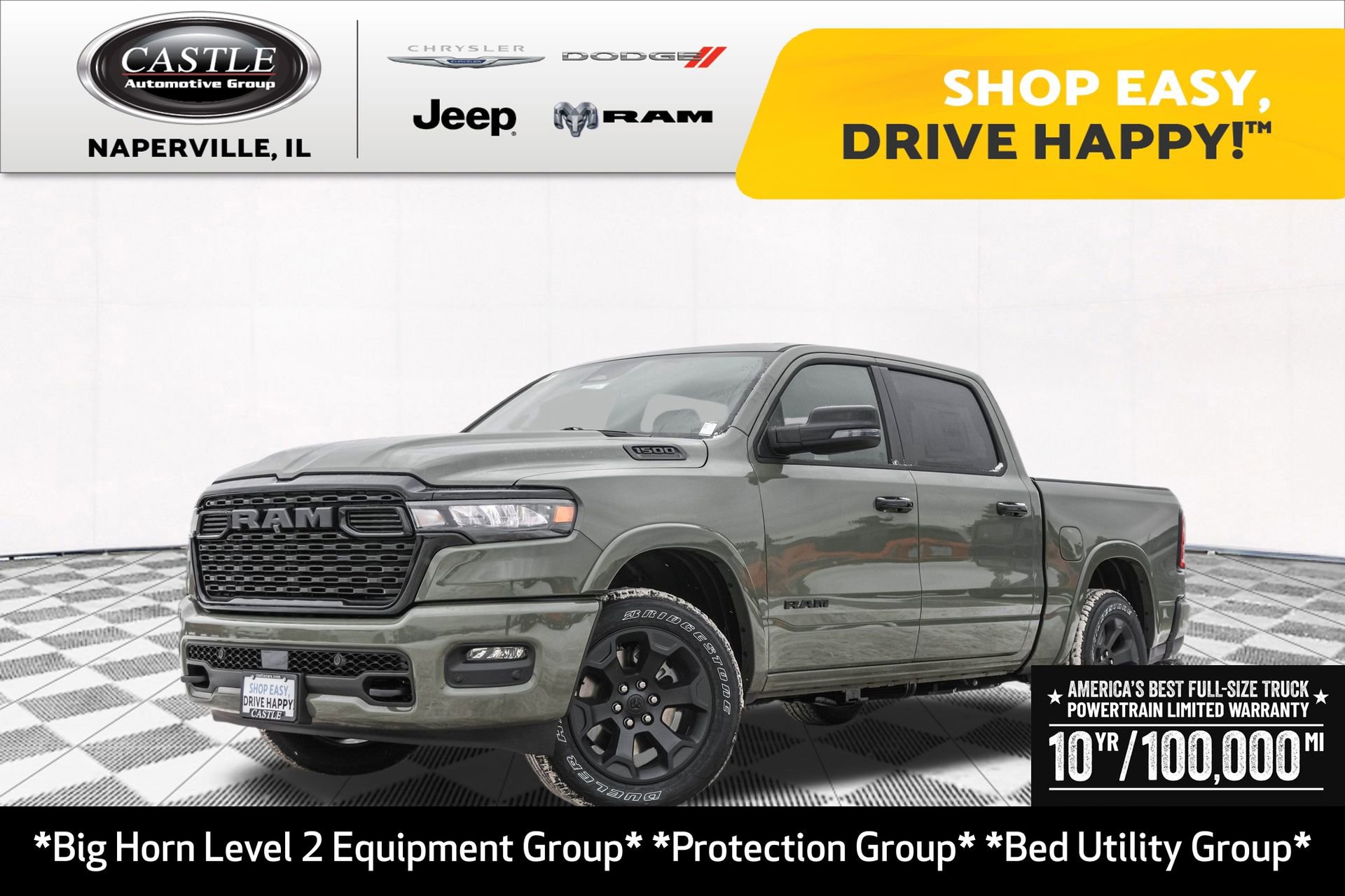 New 2026 RAM 1500 4x4 Crew Cab