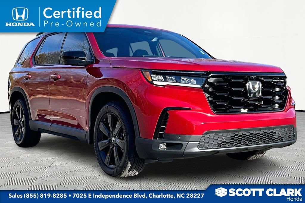 Certified 2025 Honda Pilot Black Edition