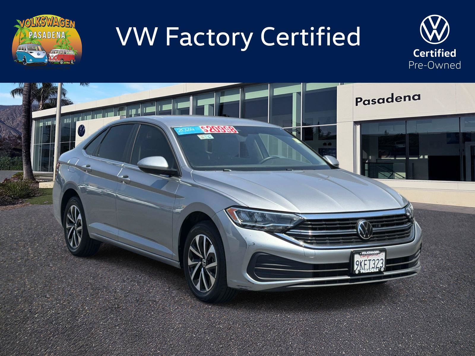 Certified 2024 Volkswagen Jetta S FWD image 1