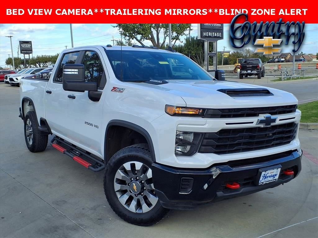 Used 2024 Chevrolet Silverado 2500 Custom w/ Custom Value Package AWD/4WD image 1