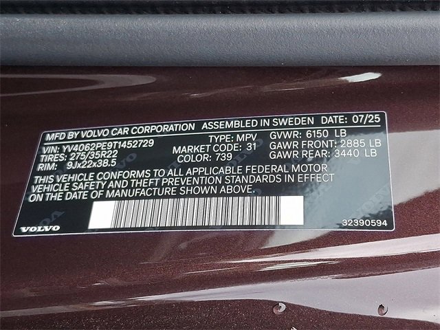 New 2026 Volvo XC90 B6 Plus w/ Protection Package Premier image 11