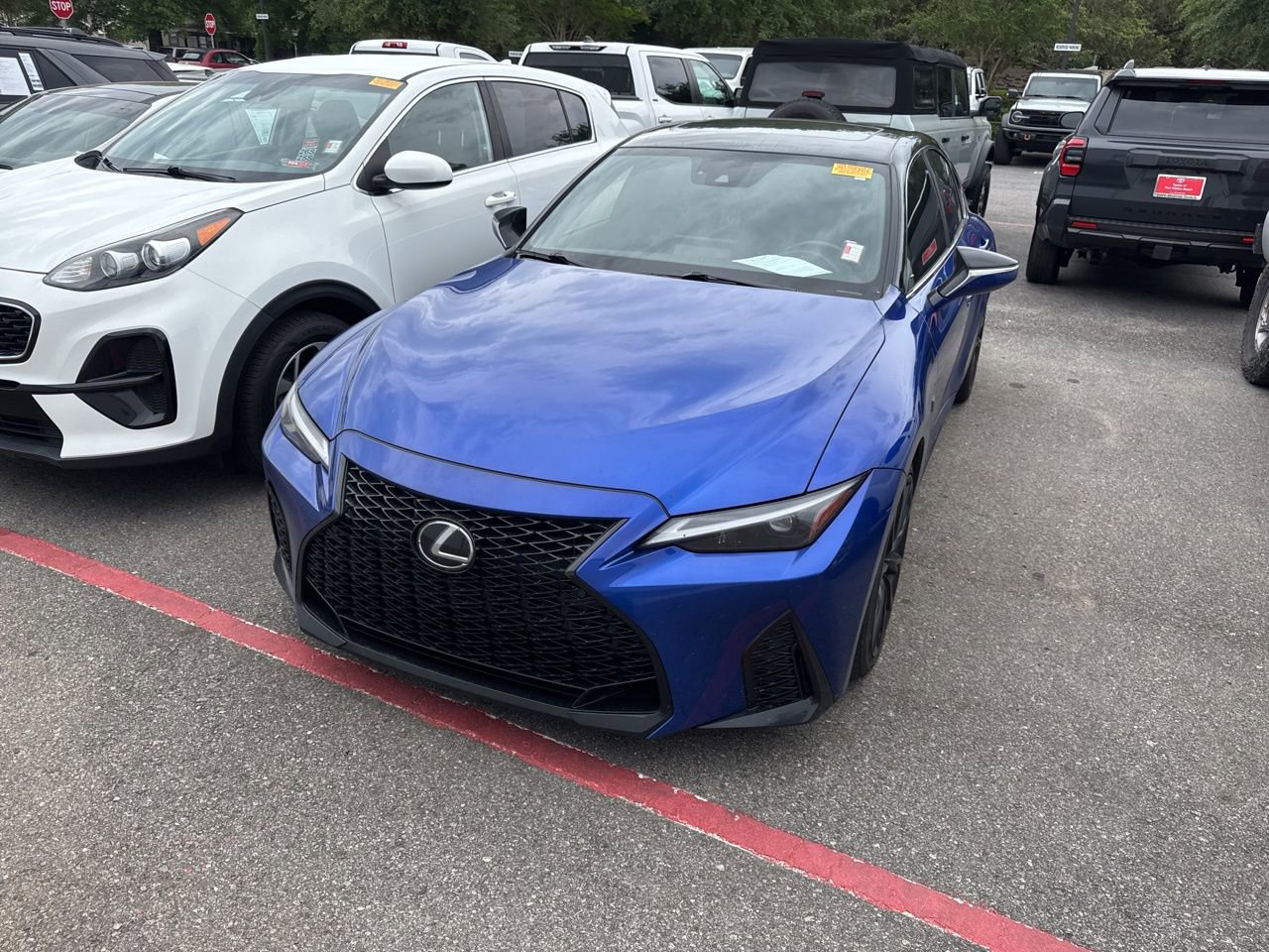 Used 2023 Lexus IS 350 F Sport w/ Memory Package RWD image 1