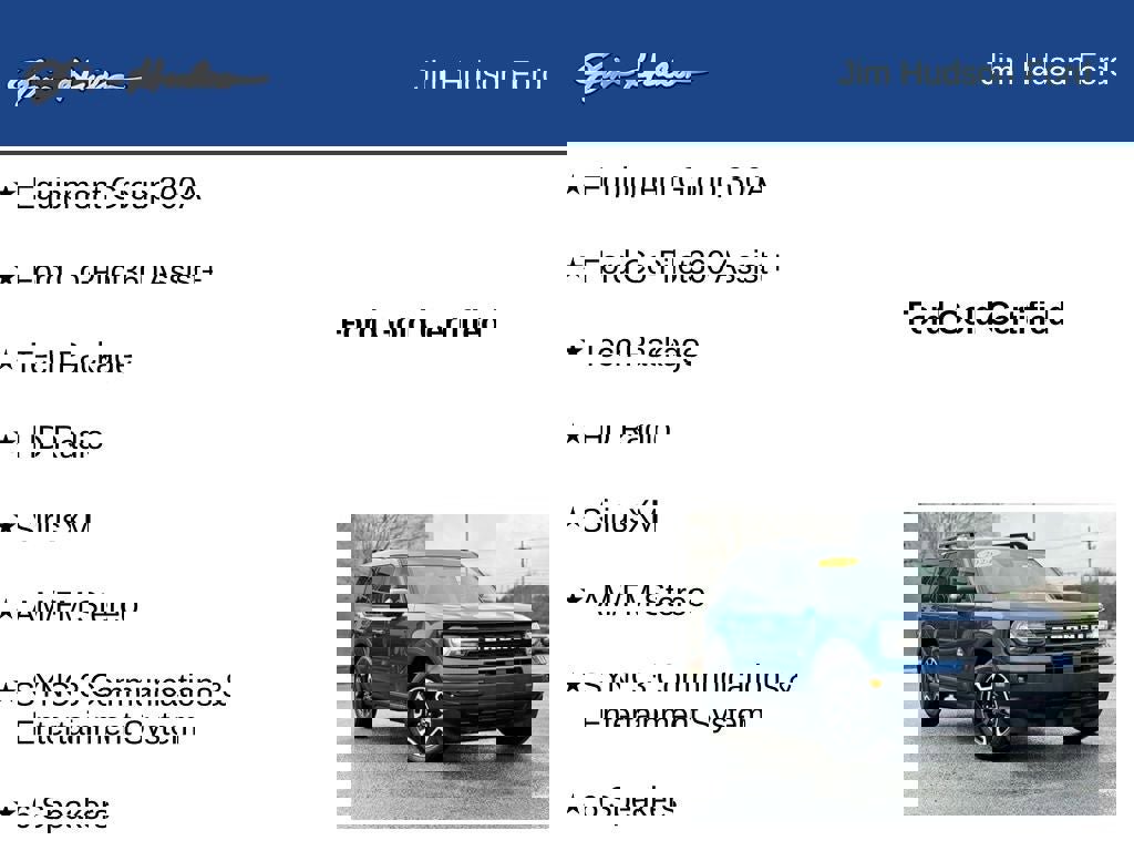 Certified 2024 Ford Bronco Sport Outer Banks w/ Tech Package image 12