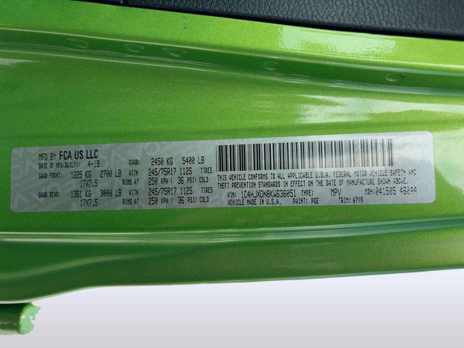 Used 2019 Jeep Wrangler Unlimited Sport S AWD/4WD image 20