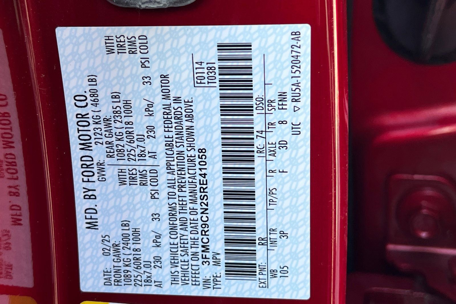 Used 2025 Ford Bronco Sport Outer Banks w/ Outer Banks Tech Package+ image 55