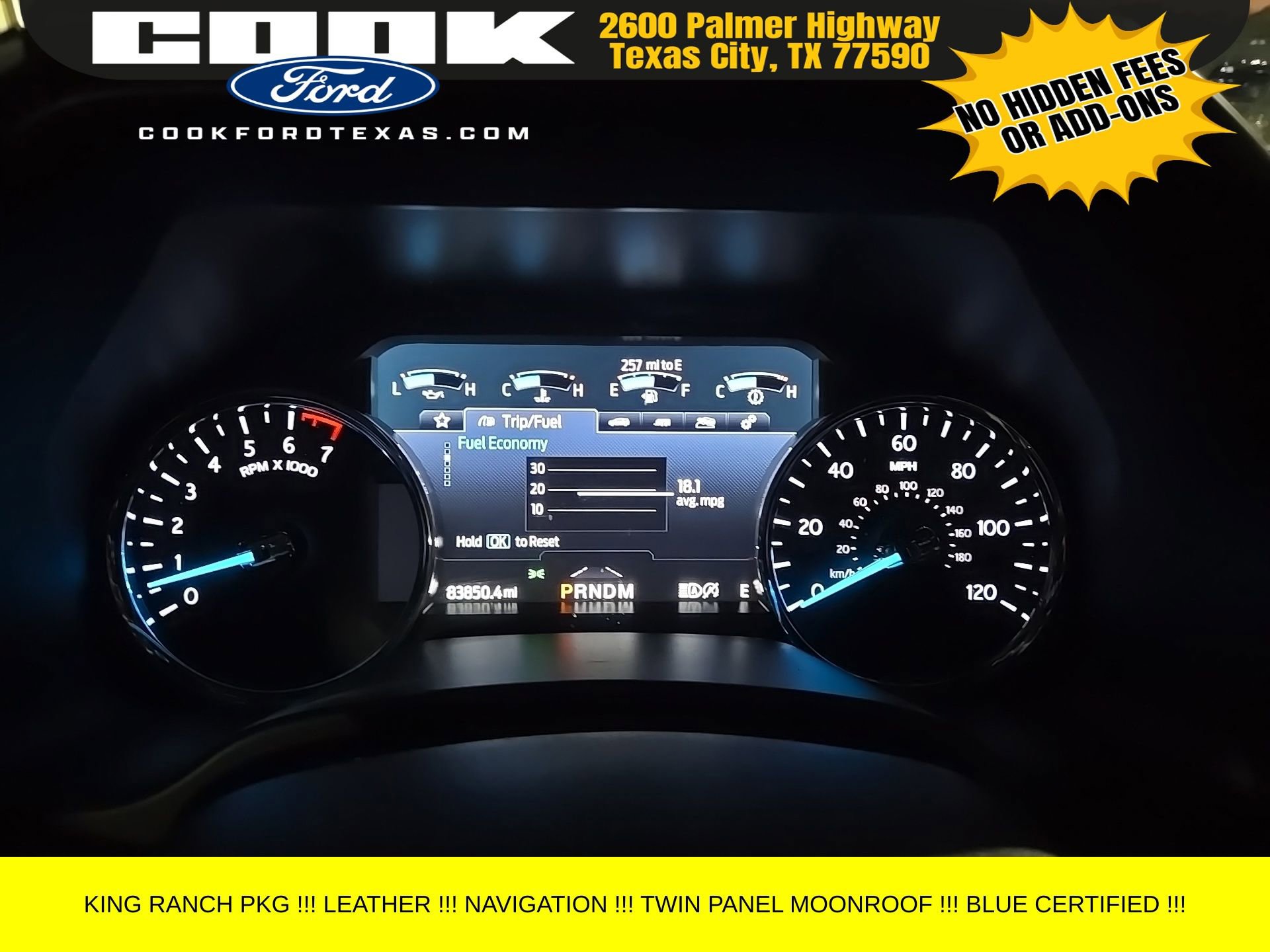 Certified 2020 Ford Expedition King Ranch w/ Cargo Package image 9