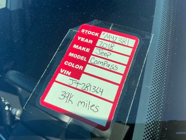 Used 2018 Jeep Compass Sport AWD/4WD image 36