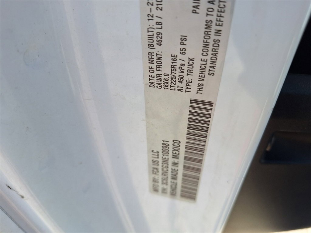 Used 2022 RAM ProMaster 2500 w/ Premium Convenience Group image 36