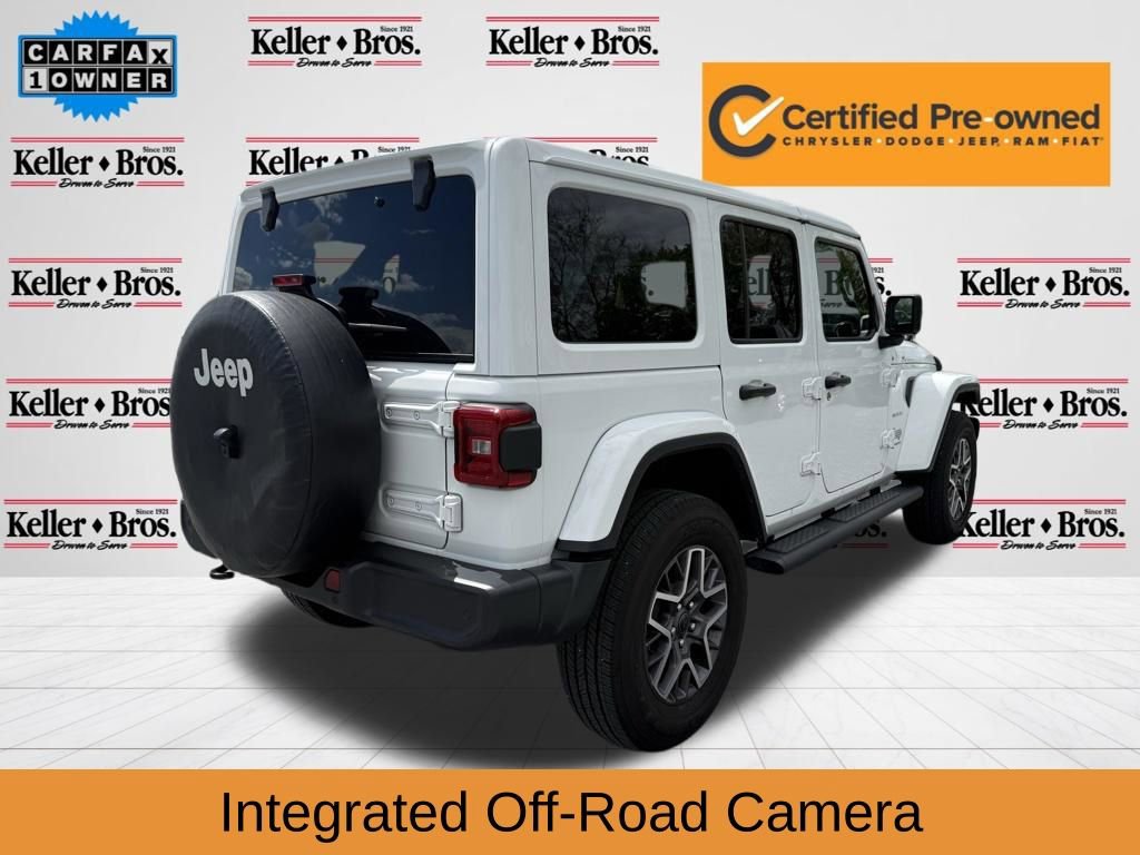 Certified 2024 Jeep Wrangler Unlimited Sahara w/ Technology Group AWD/4WD image 7