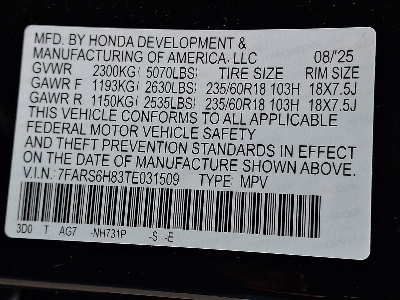 Certified 2026 Honda CR-V Sport-L image 29