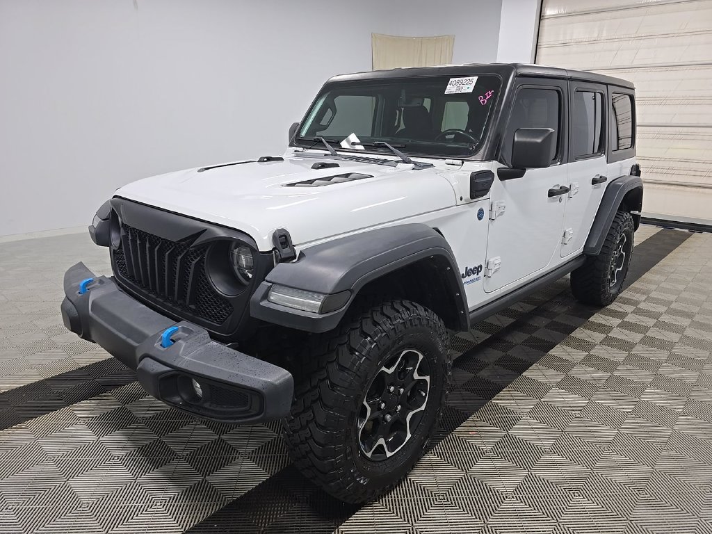 Used 2022 Jeep Wrangler Unlimited Rubicon 4xe w/ Cold Weather Group AWD/4WD image 1