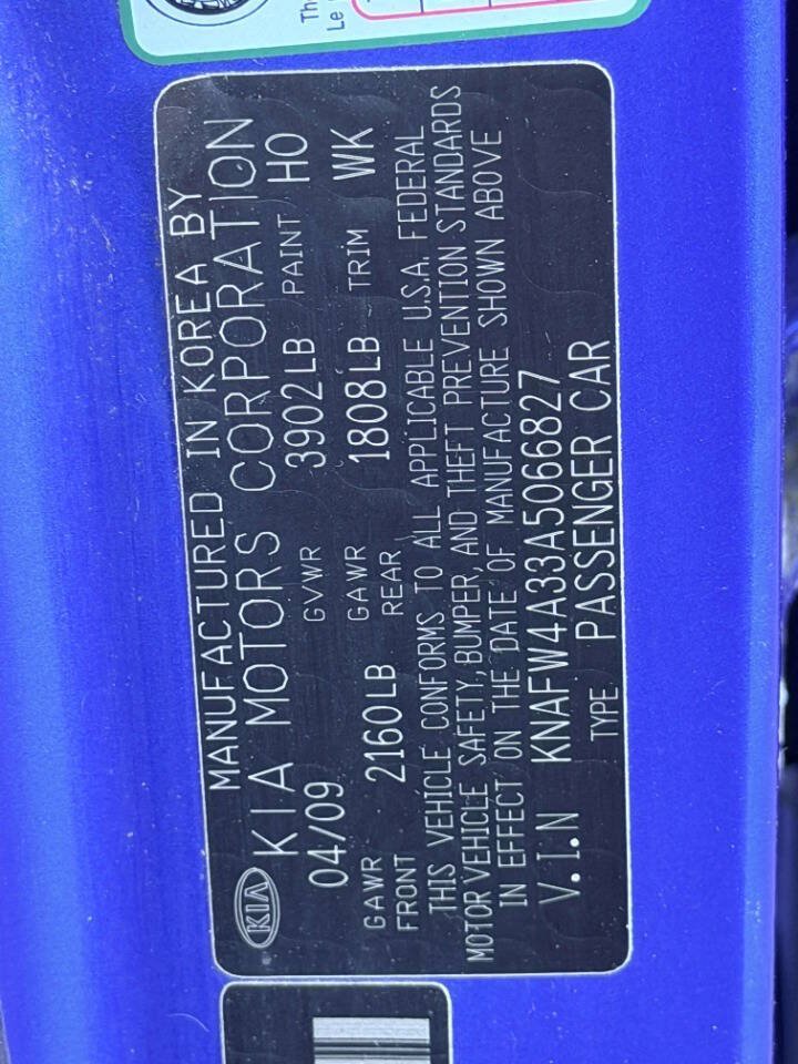 Used 2010 Kia Forte SX FWD image 20