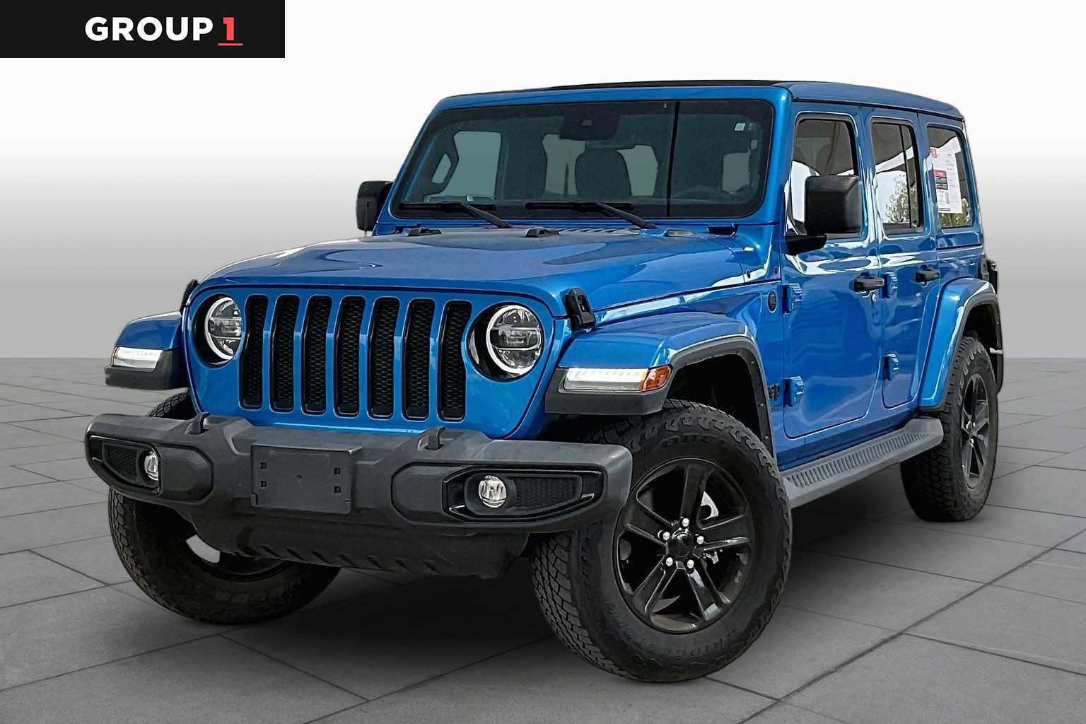 Used 2022 Jeep Wrangler Unlimited Sahara AWD/4WD image 1