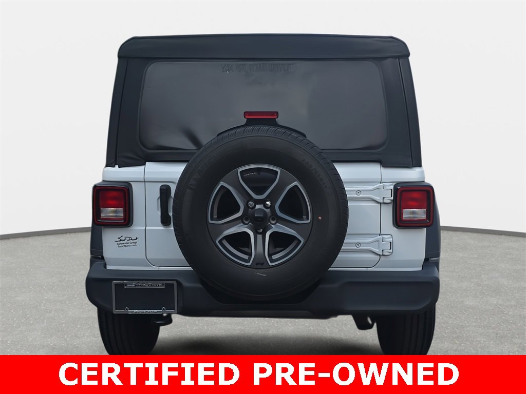 Certified 2021 Jeep Wrangler Unlimited Sport image 6