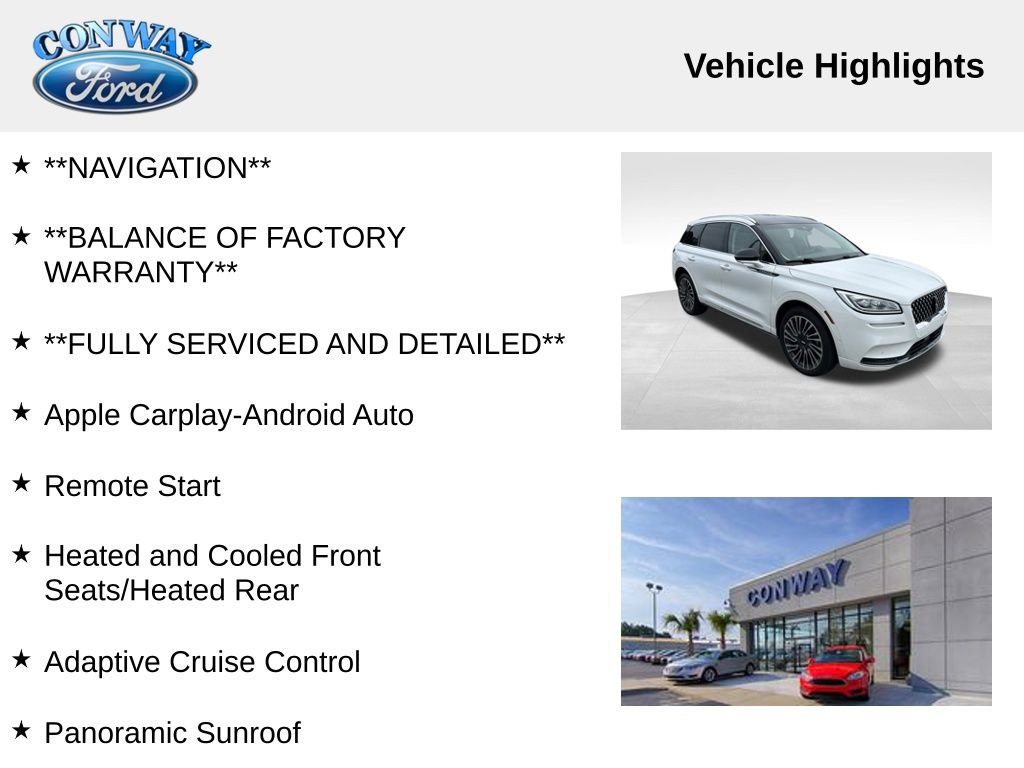 Used 2020 Lincoln Corsair Reserve w/ Equipment Group 201A image 8