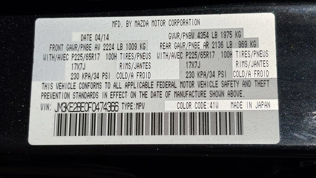 Used 2015 MAZDA CX-5 Sport w/ Bluetooth Audio Package FWD image 26