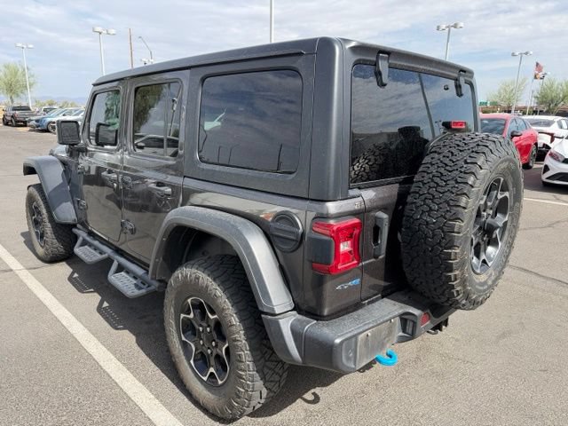 Used 2021 Jeep Wrangler Unlimited Rubicon 4xe w/ Cold Weather Group AWD/4WD image 4