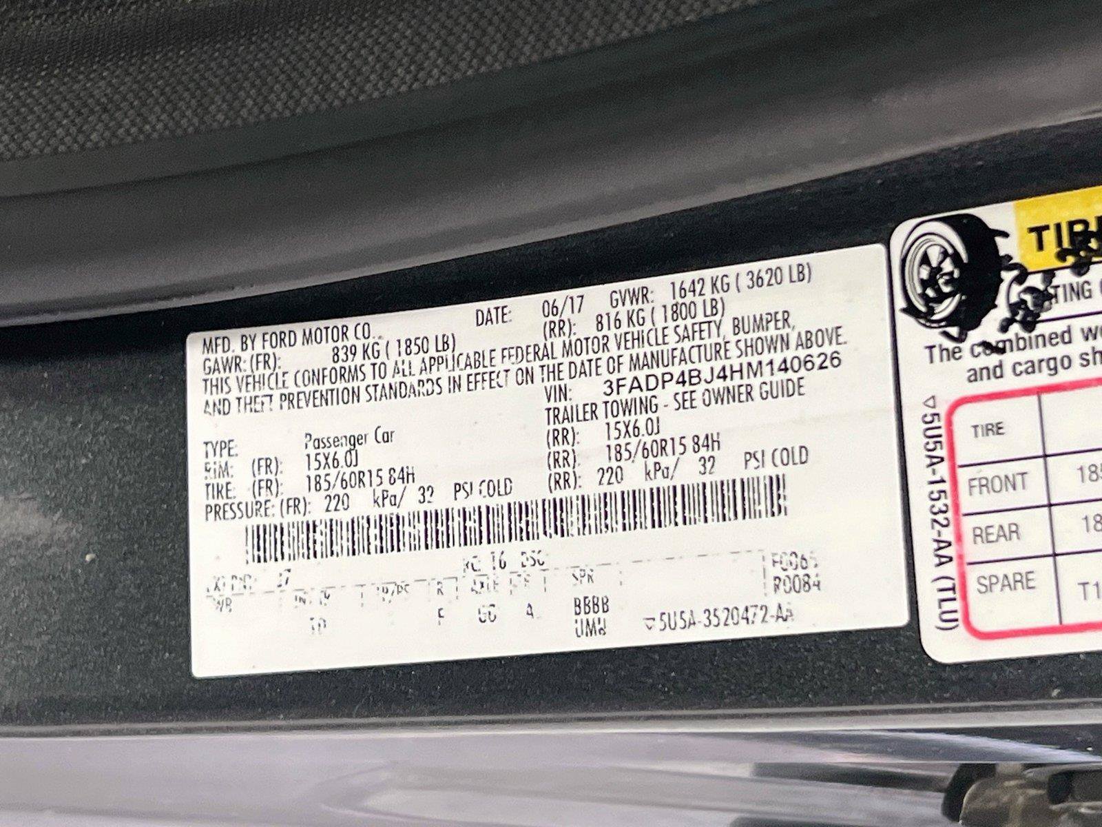 Used 2017 Ford Fiesta SE FWD image 27