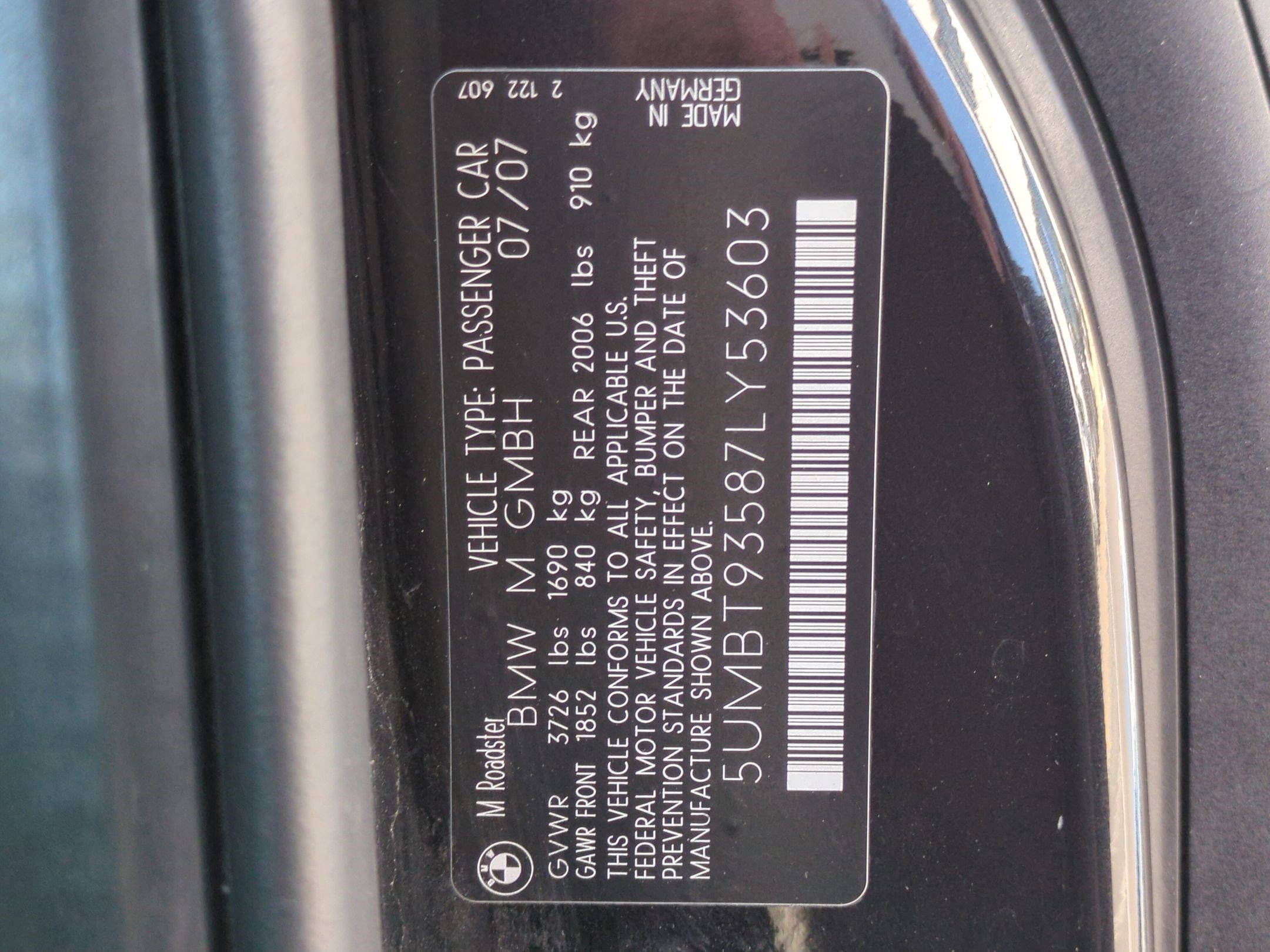 Used 2007 BMW M Roadster image 31