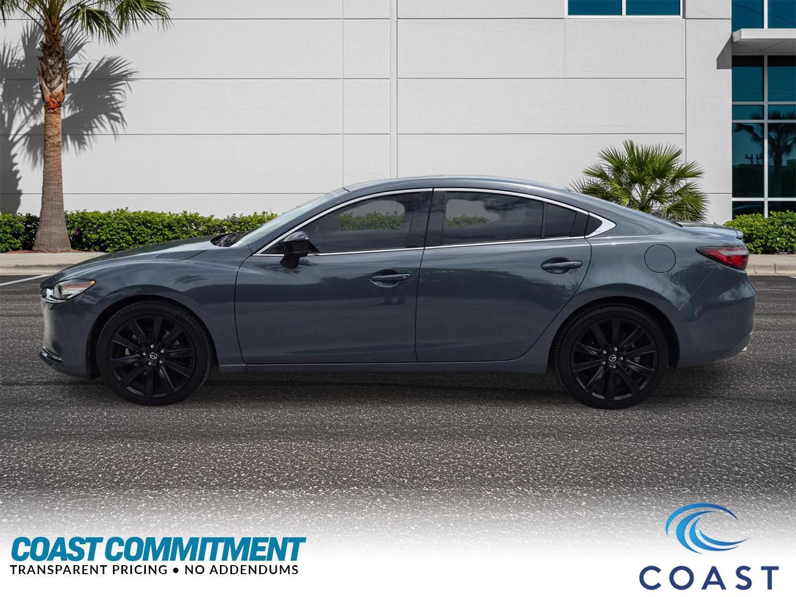 Certified 2021 MAZDA MAZDA6 Carbon Edition FWD image 9