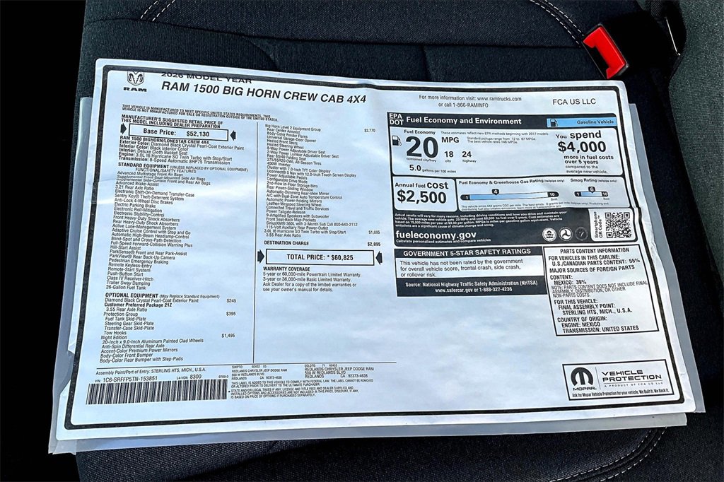 New 2026 RAM 1500 Big Horn image 14