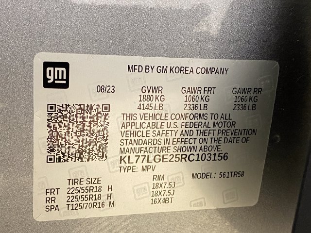 Certified 2024 Chevrolet Trax RS FWD image 33