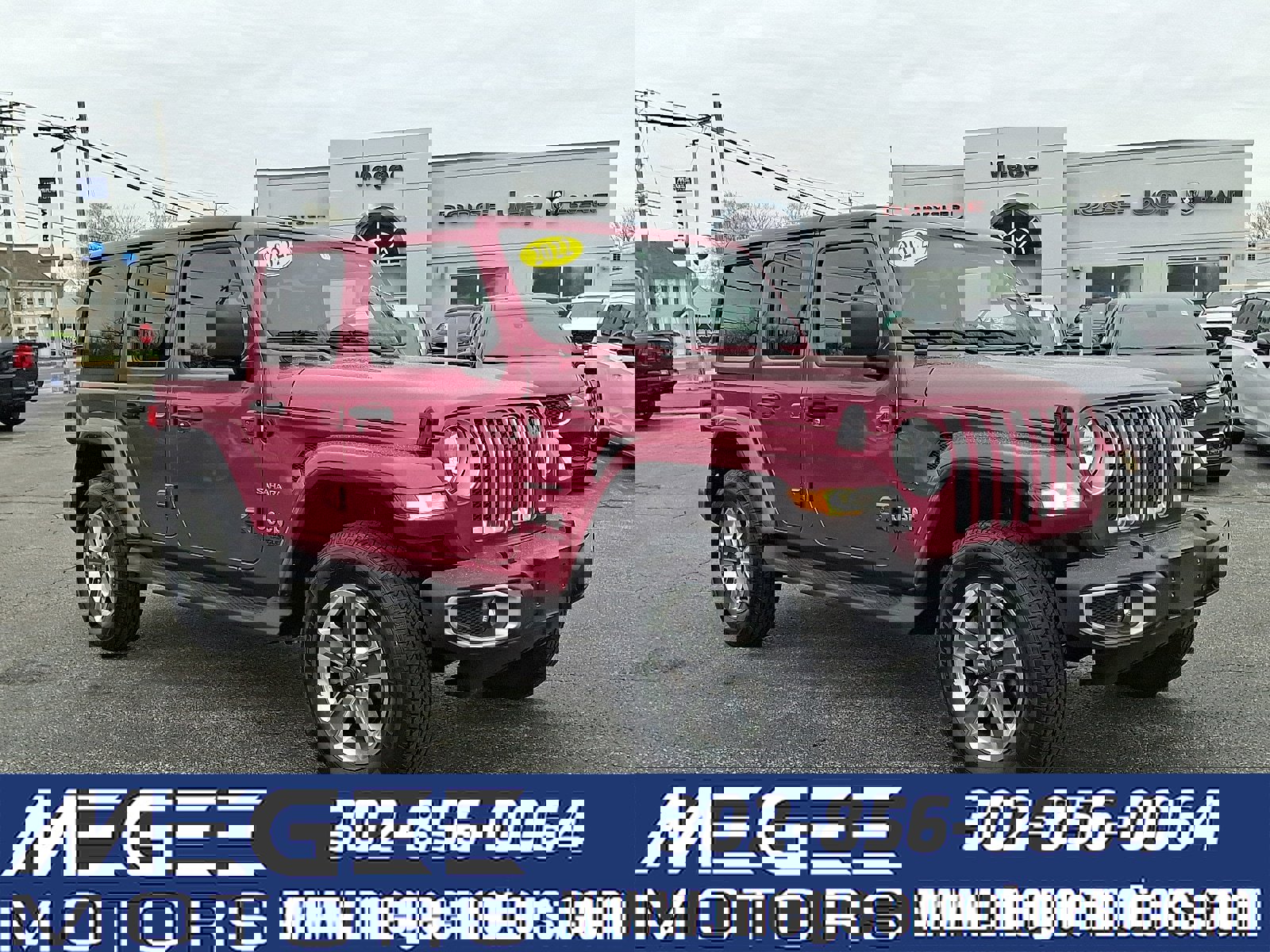 Used 2022 Jeep Wrangler Unlimited Sahara w/ Cold Weather Group image 1