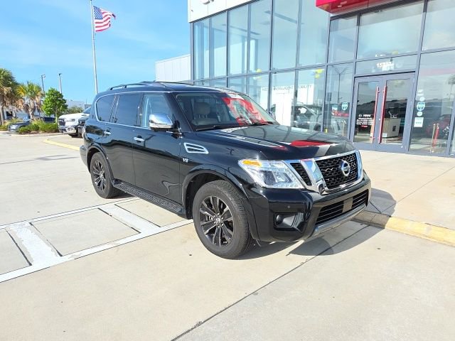 Used 2019 Nissan Armada Platinum w/ Cargo Package RWD image 2