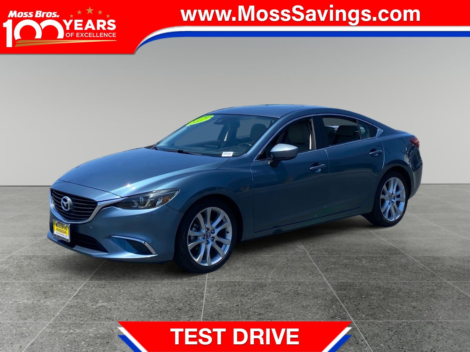 Used 2017 MAZDA MAZDA6 Touring w/ Touring Premium Package FWD image 1