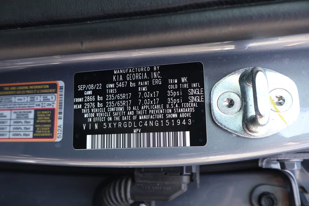 Used 2022 Kia Sorento LX image 49
